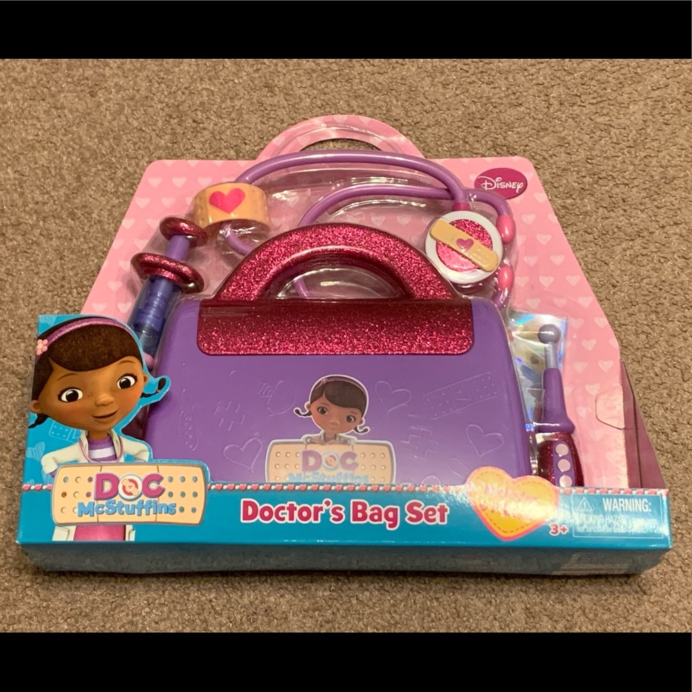 Disney Girls Doc McStuffins Doctor Bag 6pc Set